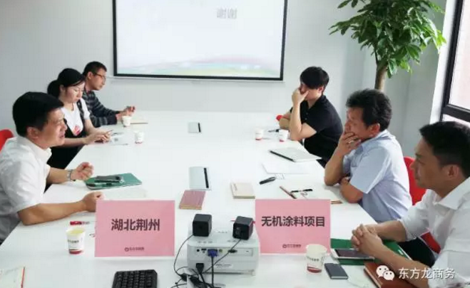 舉行無機(jī)涂料全國布點投資選址項目的政府對接會，政府認(rèn)可項目質(zhì)量，希望推動考察進(jìn)程